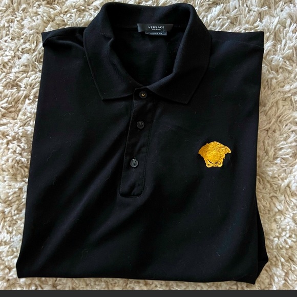 Superb condition Versace Medusa polo